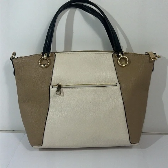 Coach Kacey Crossbody Bag Gold Hardware and Colorblock Satchel - Picture 3 of 17